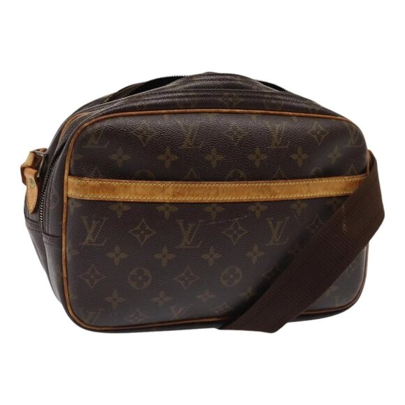 LOUIS VUITTON Monogram Reporter PM Shoulder Bag - Picture 1 of 16
